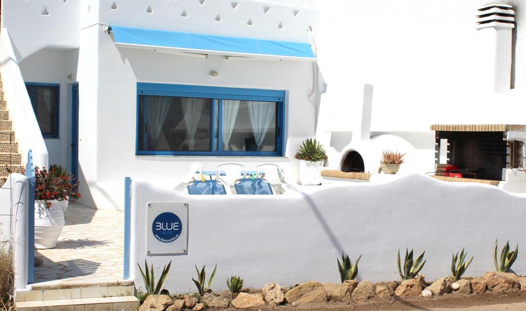 Blue Sea Villa & Apartments Makrýgialos Dış mekan fotoğraf