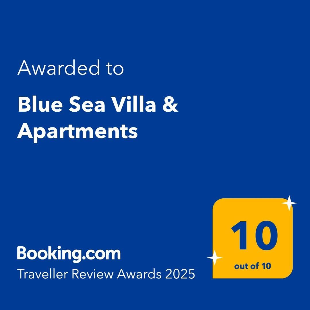 Blue Sea Villa & Apartments Makrýgialos Dış mekan fotoğraf